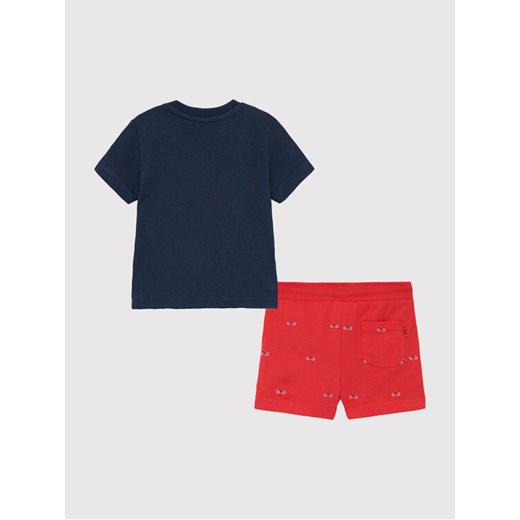 Mayoral Komplet t-shirt i spodenki 1673 Kolorowy Regular Fit Mayoral 9M promocja MODIVO