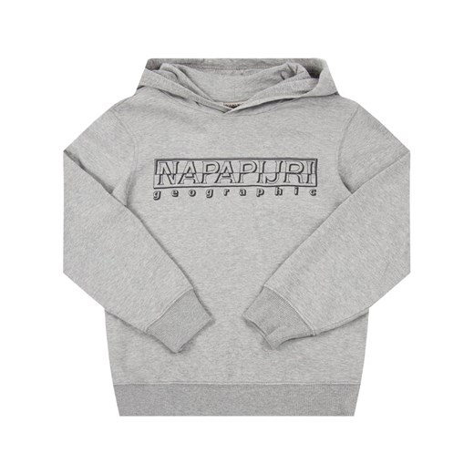 Napapijri Bluza K Boli H NP0A4E4Q1601 S Szary Regular Fit Napapijri 10 wyprzedaż MODIVO