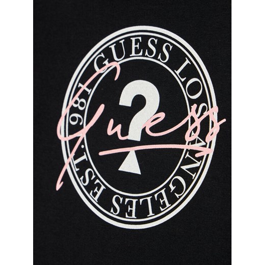 Guess Bluzka J1BI19 J1311 Czarny Regular Fit Guess 7Y okazyjna cena MODIVO