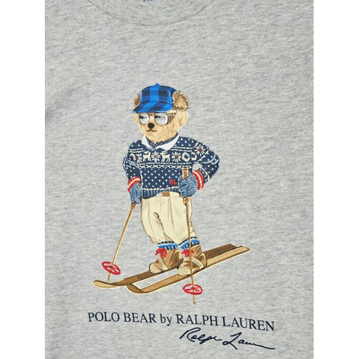 Polo Ralph Lauren T-Shirt 320853790003 Szary Regular Fit Polo Ralph Lauren 9M okazja MODIVO