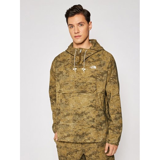 The North Face Kurtka anorak Printed Class V Po NF0A55T7 Zielony Regular Fit The North Face M MODIVO okazja