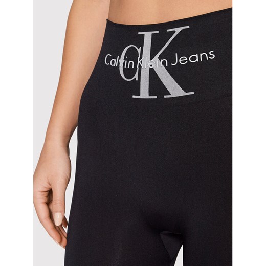 Spodnie damskie Calvin Klein czarne casual 