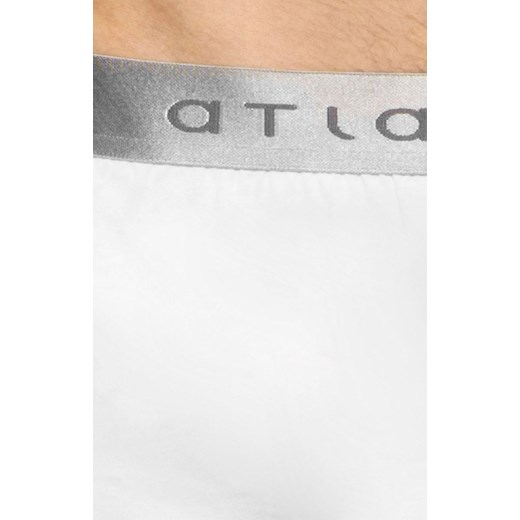 Atlantic bokserki męskie luźne białe BMB-005, Kolor biały, Rozmiar M, ATLANTIC ze sklepu Intymna w kategorii Majtki męskie - zdjęcie 137651375