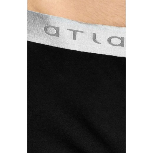 Atlantic bokserki męskie luźne czarne BMB-005, Kolor czarny, Rozmiar M, ATLANTIC ze sklepu Intymna w kategorii Majtki męskie - zdjęcie 137651378