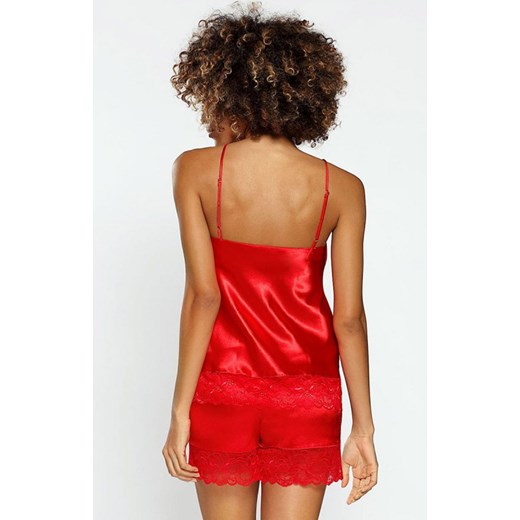 Brenda komplet, Kolor czerwony, Rozmiar XS, DKaren ze sklepu Intymna w kategorii Piżamy damskie - zdjęcie 137654546