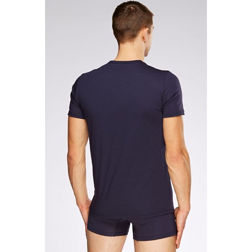 Koszulka męska t-shirt z krótkim rękawem granatowy 01/9-82/66, Kolor granatowy, Rozmiar XL, Fabio Undercare ze sklepu Intymna w kategorii Podkoszulki męskie - zdjęcie 137655928