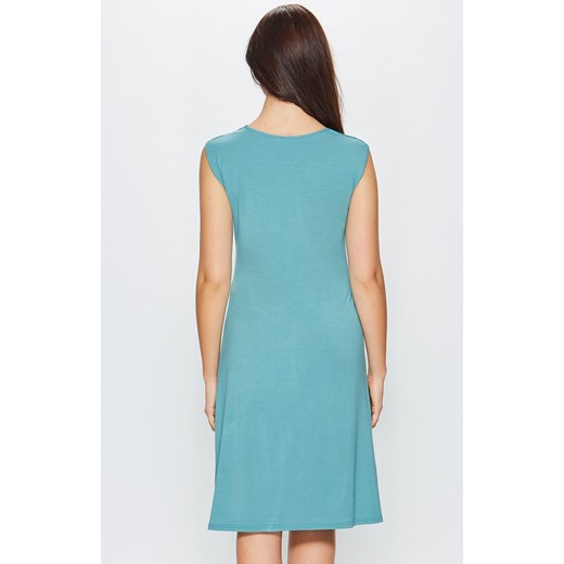 Koszula nocna 63/2-187/416, Kolor zielony, Rozmiar M, Miss Fabio ze sklepu Intymna w kategorii Koszule nocne - zdjęcie 137656346