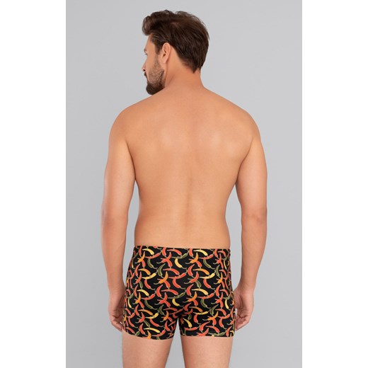 Chili bokserki męskie, Kolor czarny-wzór, Rozmiar XL, Gee One ze sklepu Intymna w kategorii Majtki męskie - zdjęcie 137658137