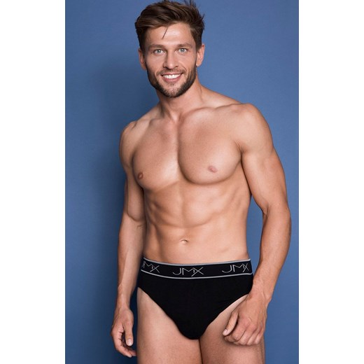 Slipy męskie bezszwowe czarne Carbon, Kolor czarny, Rozmiar M, Julimex ze sklepu Intymna w kategorii Majtki męskie - zdjęcie 137659738