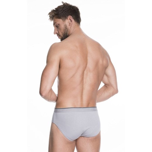 Iron slipy męskie, Kolor szary, Rozmiar L, Julimex ze sklepu Intymna w kategorii Majtki męskie - zdjęcie 137659787