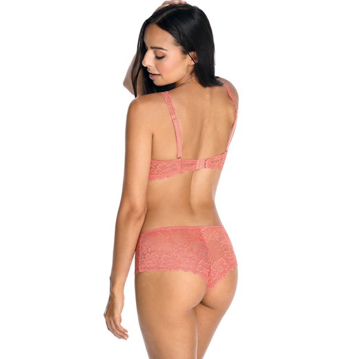 Figi damskie brazyliany brzoskwiniowe Carmela F-053/54/2, Kolor brzoskwiniowy, Rozmiar 38, Mat ze sklepu Intymna w kategorii Majtki damskie - zdjęcie 137662128