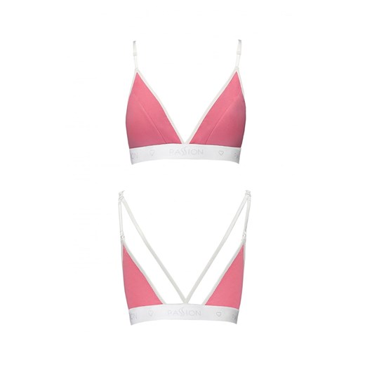 PS007 Top biustonosz, Kolor różowy, Rozmiar L, Passion ze sklepu Intymna w kategorii Biustonosze - zdjęcie 137663206