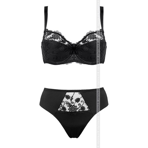 Wysoki stan figi wysokie Pamela F-211, Kolor czarny, Rozmiar S, Wies-MANN ze sklepu Intymna w kategorii Majtki damskie - zdjęcie 137664548