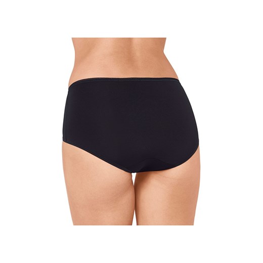 Sloggi 3-pack figi damskie czarne 24/7 Microfibre H Midi C3P 10180855, Kolor czarny, Rozmiar 38, Sloggi ze sklepu Intymna w kategorii Majtki damskie - zdjęcie 137664607