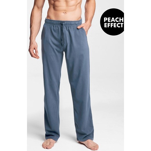 Spodnie piżamowe męskie NMB-040, Kolor denim (granat), Rozmiar XL, ATLANTIC XL Intymna