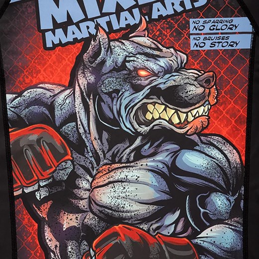 Koszulka Pitbull L-S Rash Master Of Mma | WYSYŁKA W 24H | 30 DNI NA ZWROT XL sportano.pl