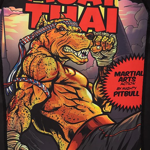 Koszulka Pitbull T-S Rash Master Of Muay Thai | WYSYŁKA W 24H | 30 DNI NA ZWROT XL sportano.pl