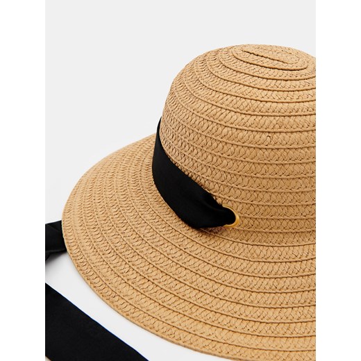 Mohito - Letni kapelusz z szerokim rondem - Beżowy Mohito M/L Mohito