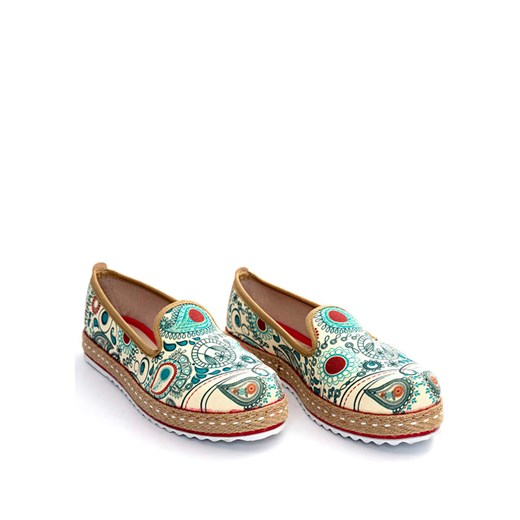 Espadryle ze wzorem Goby 40 Limango Polska wyprzedaż