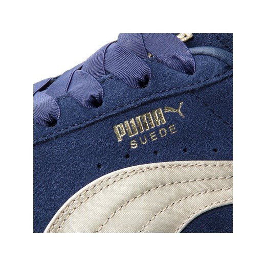 Puma Sneakersy Suede Bow Varsity Wn's 367732 02 Granatowy Puma 37 wyprzedaż MODIVO