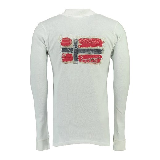 Koszulka polo "Kacolino" w kolorze białym Geographical Norway 176 Limango Polska promocja