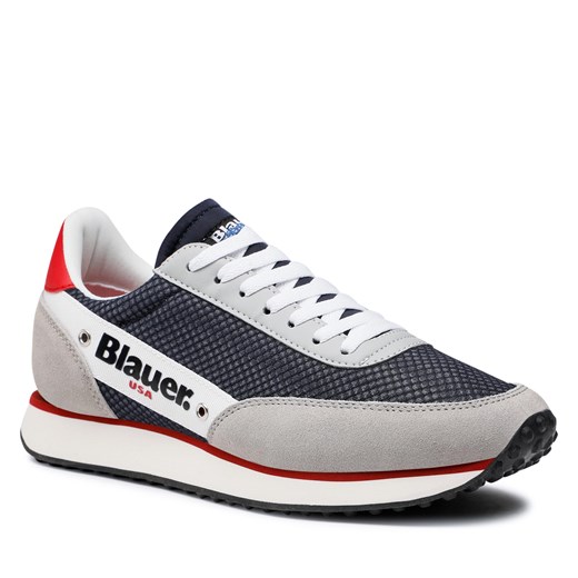 Sneakersy BLAUER - S2DELTA01/MES Navy/Red 43 eobuwie.pl