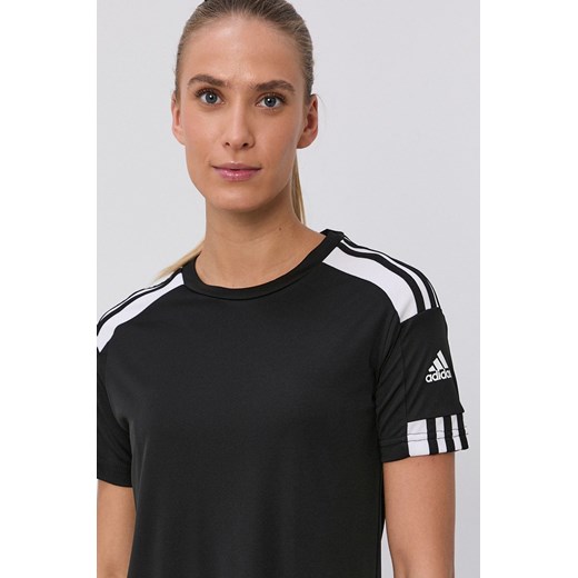 adidas Performance t-shirt damski kolor czarny GN5757 ze sklepu ANSWEAR.com w kategorii Bluzki damskie - zdjęcie 137893157