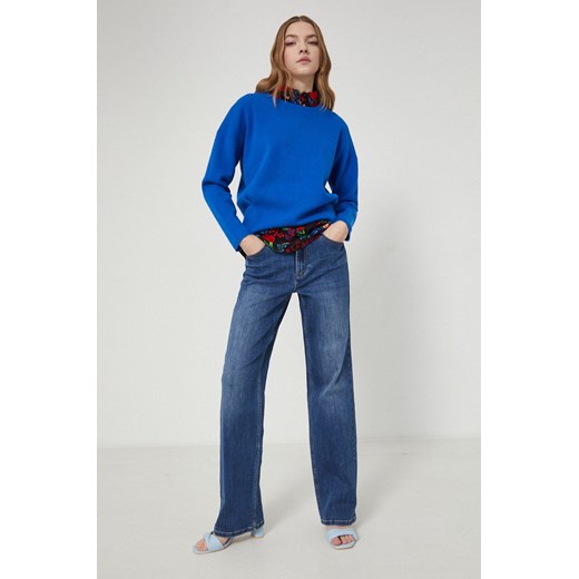 Jeansy damskie straight granatowe Medicine 36 wearmedicine