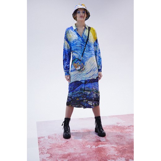 Sukienka Eviva L'arte wzorzysta multicolor Medicine XS wearmedicine