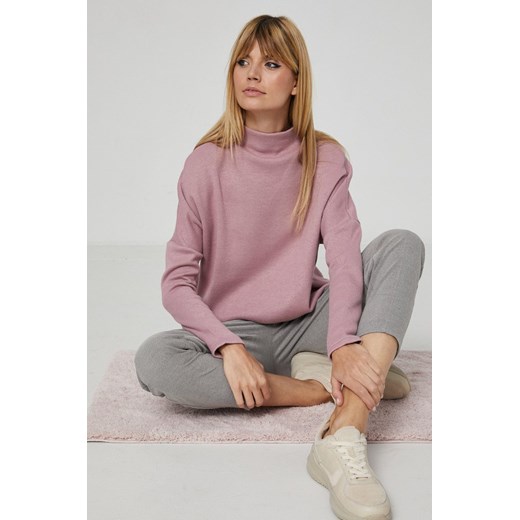 Longsleeve z melanżowej dzianiny damski różowy Medicine XS okazja wearmedicine