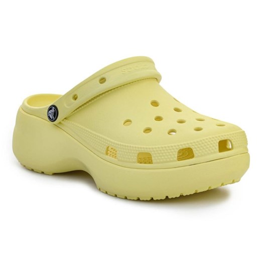 Klapki Crocs Classic Platform Clog W 206750-7HD żółte Crocs 39 ButyModne.pl