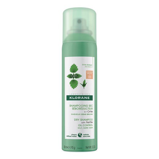 Klorane - suchy szampon na bazie wyciągu z pokrzywy do włosów brązowych i Klorane 150 ml okazja SuperPharm.pl