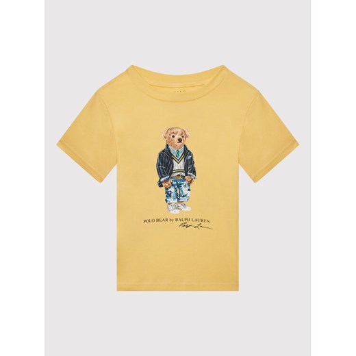 Polo Ralph Lauren T-Shirt 322865660004 Żółty Regular Fit Polo Ralph Lauren 7Y MODIVO