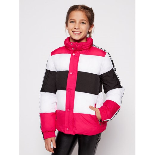 Guess Kurtka puchowa H0BJ03 WDC70 Kolorowy Regular Fit Guess 8Y okazja MODIVO