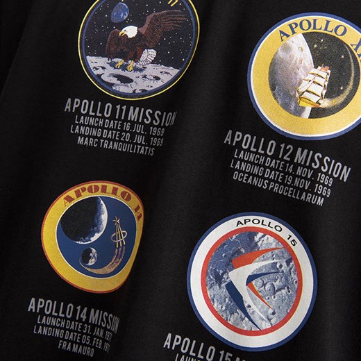 Koszulka męska Alpha Industries Apollo Mission T-Shirt 106521 03 Karl Kani M sneakerstudio.pl