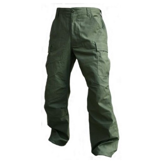 Spodnie Cargo, zielone
