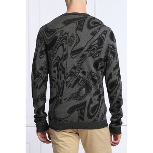 HUGO Sweter Sglitch | Regular Fit | z dodatkiem jedwabiu XL promocja Gomez Fashion Store