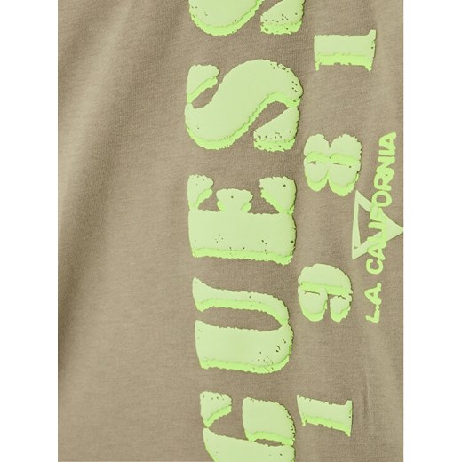Guess T-Shirt N2GI15 K8HM0 Zielony Regular Fit Guess 5Y MODIVO