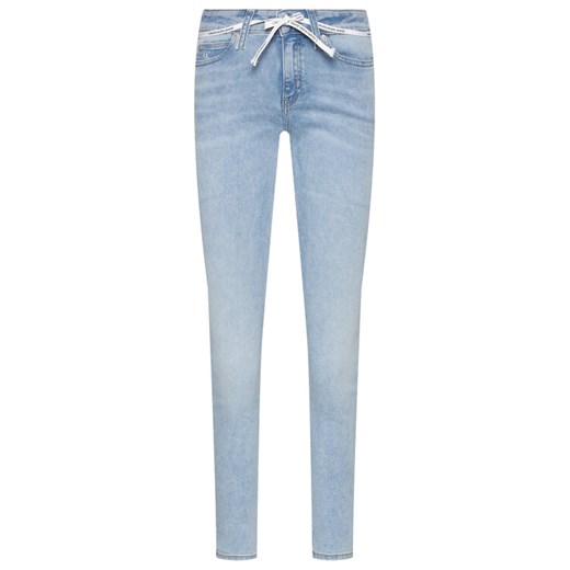 Calvin Klein Jeans Jeansy J20J216300 Niebieski Skinny Fit 31 wyprzedaż MODIVO