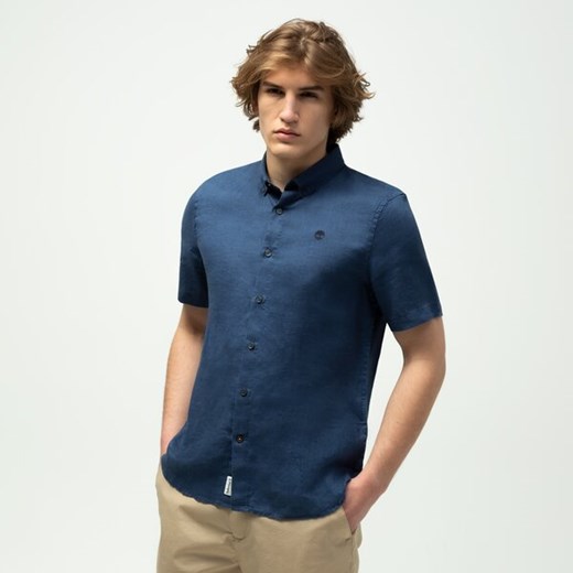 TIMBERLAND KOSZULA SS MILL RIVER LINEN SHIRT Timberland L Timberland