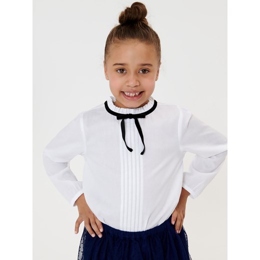 Sinsay - Koszula - Biały ze sklepu Sinsay w kategorii Koszule dziewczęce - zdjęcie 138134639