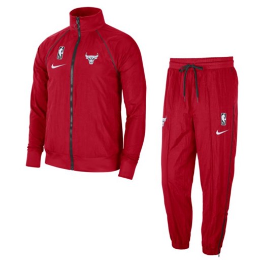Dres męski Nike NBA Chicago Bulls Courtside - Czerwony Nike S Nike poland