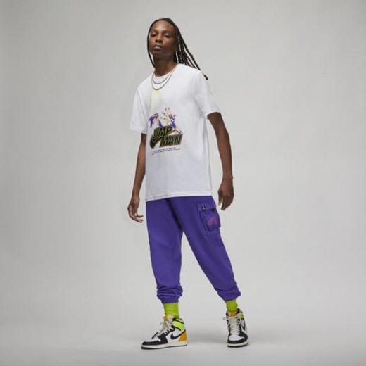 T-shirt męski Jordan Jumpman - Biel Jordan XL promocyjna cena Nike poland
