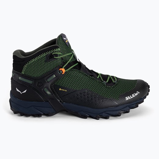 Buty trekkingowe męskie SALEWA Ultra Flex 2 Mid GTX zielone 61387 | WYSYŁKA W 46.5 (11.5 UK) wyprzedaż sportano.pl