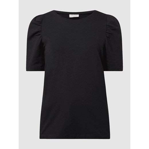 T-shirt z bufiastymi rękawami model ‘Fenja’ Free/quent XS promocja Peek&Cloppenburg 