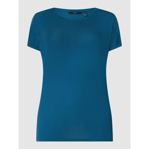 T-shirt PLUS SIZE z ukośnie skrojonymi rękawami model ‘Ava’ M okazja Peek&Cloppenburg 