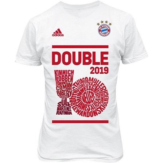 Koszulka juniorska FC Bayern C19 Tee Adidas 176cm SPORT-SHOP.pl promocyjna cena