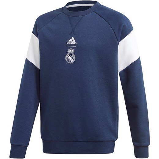 Bluza młodzieżowa Real Madrid Pullover Adidas 128cm promocyjna cena SPORT-SHOP.pl