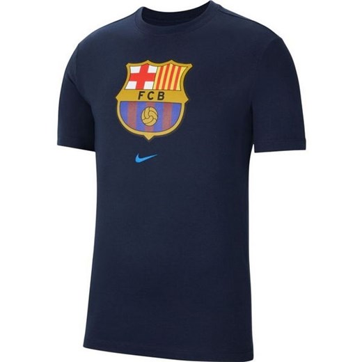 Koszulka męska FC Barcelona Tee Evergreen Crest Nike Nike M promocja SPORT-SHOP.pl