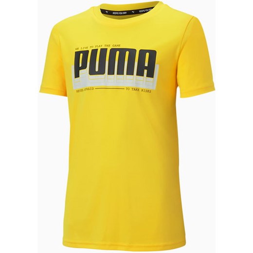 Koszulka chłopięca Never Afraid Puma Puma 130cm okazyjna cena SPORT-SHOP.pl